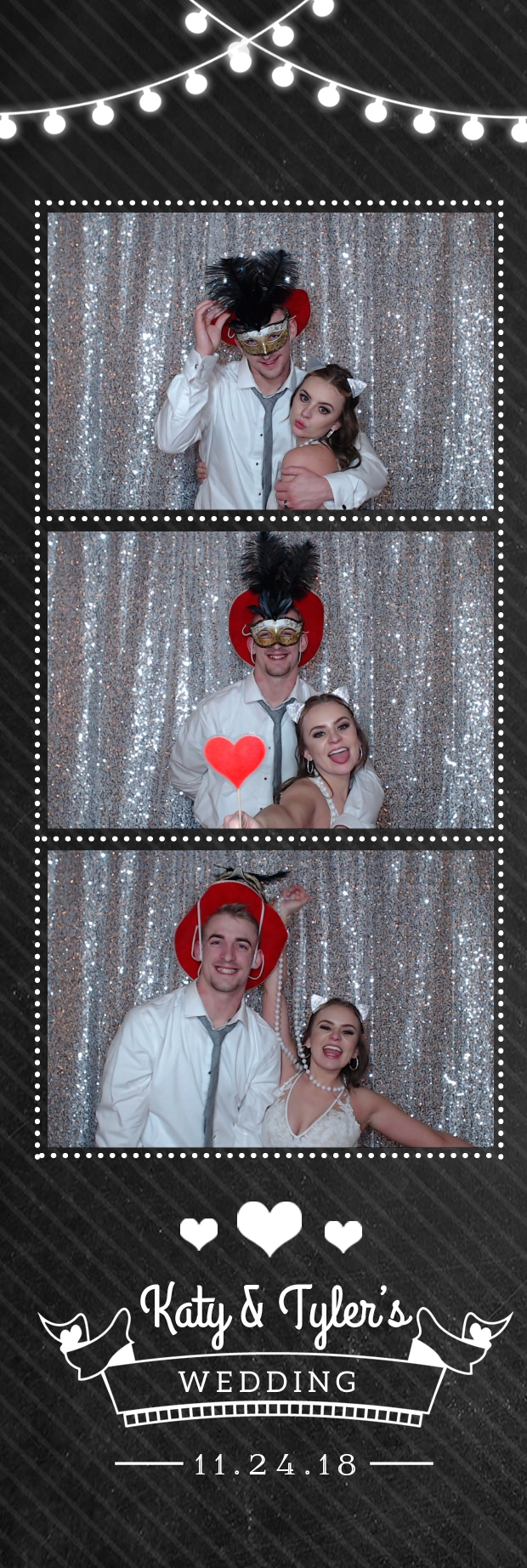 Katy and Tyler's wedding  | View more photos from the event at gallery.photoboothbillings.com/u/PhotoBoothBillings/Katy-and-Tylers-wedding